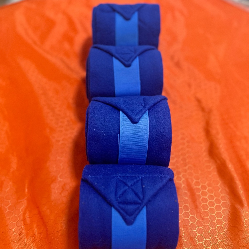 Mustang Blue Jumbo Polo Wraps